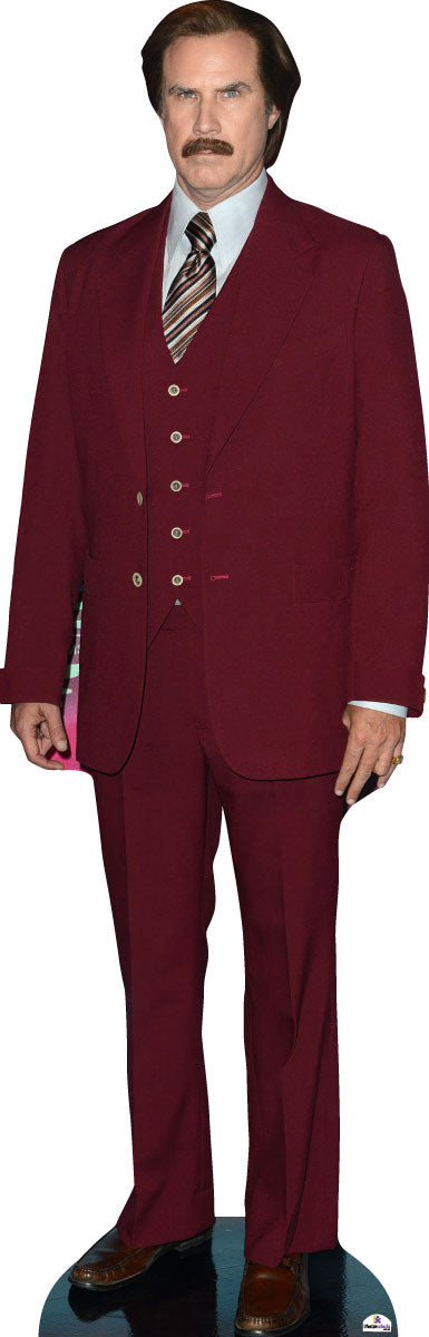Will Ferrell 249 as Ron Burgundy Celebrity Cutout