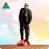 Chris Brown in Casual Jacket 368 Celebrity Cutout