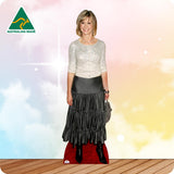 Olivia Newton John 833 Celebrity Cutout In a silver top