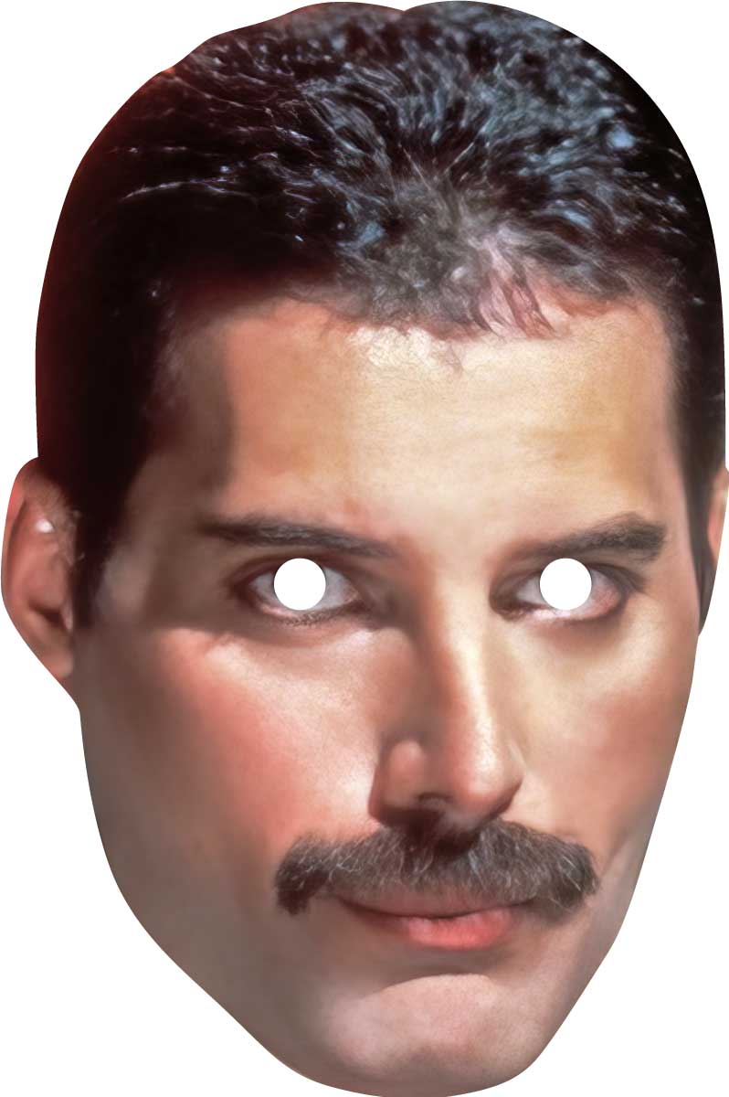 Freddie Mercury 297 Celebrity Mask LifesizeCutouts