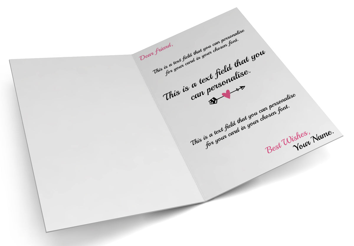 Giant Greeting Card Romance 008 - 90cm x 60cm
