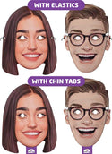 Custom Cartoon Face Masks (If you just need 1 of an image)