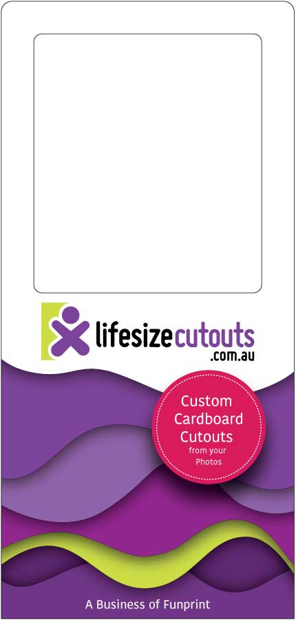 BYO File Welcome Board / Selfie Frame - Floor Standing - 190cm x 90cm