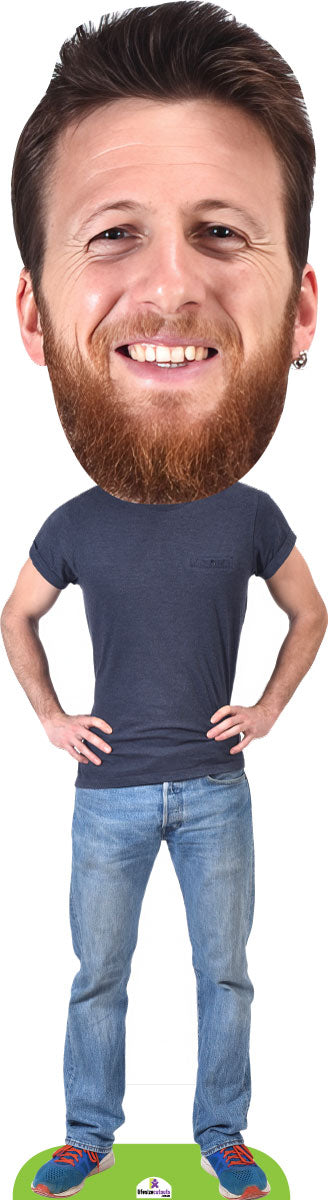 Custom Jumbo Head Cardboard Cutout