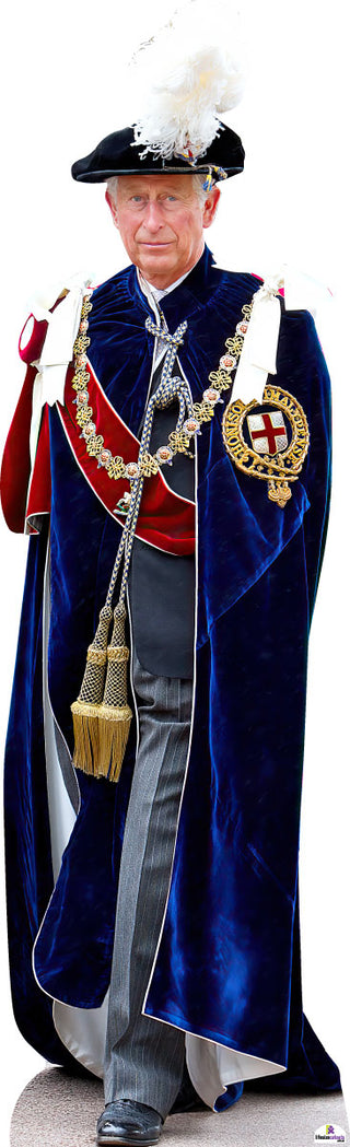 King Charles III 280 Celebrity Cutout