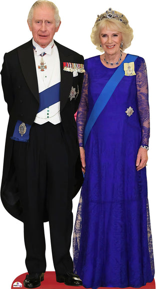 King Charles III and Queen Camilla 966 Celebrity Cutout