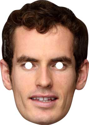Andy Murray Celebrity Mask