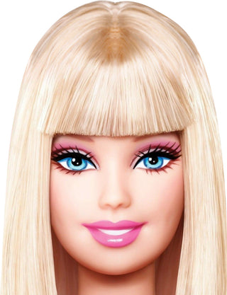 Barbie Head Cardboard Cutout 301 - Small 75cm