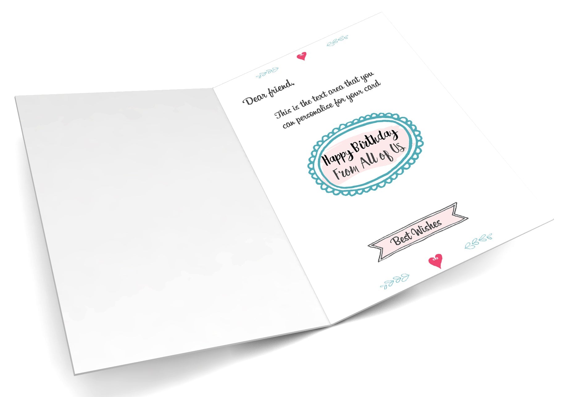 Giant Greeting Card Birthday 004 - 90cm x 60cm