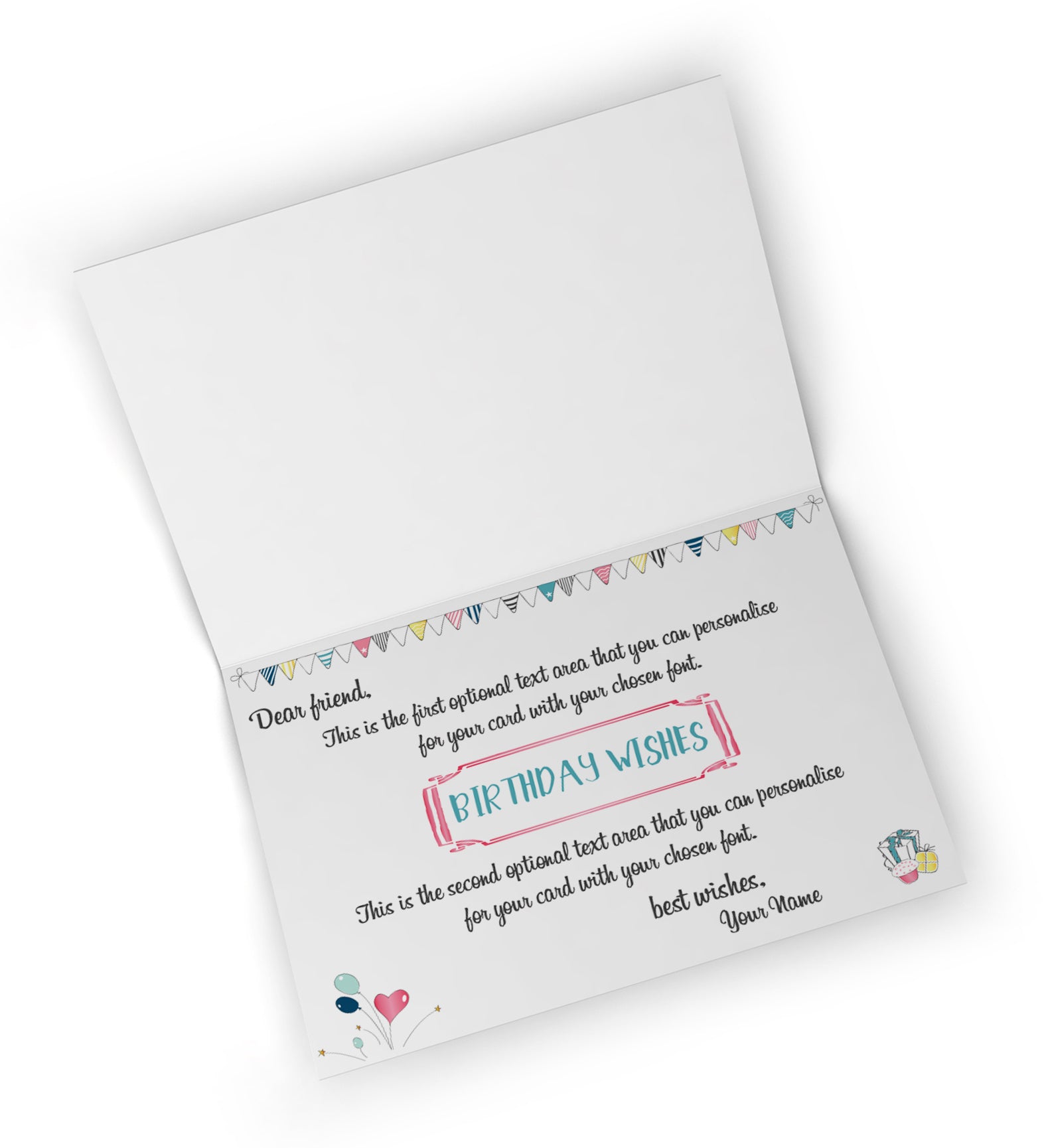 Giant Greeting Card Birthday 013 - 90cm x 60cm