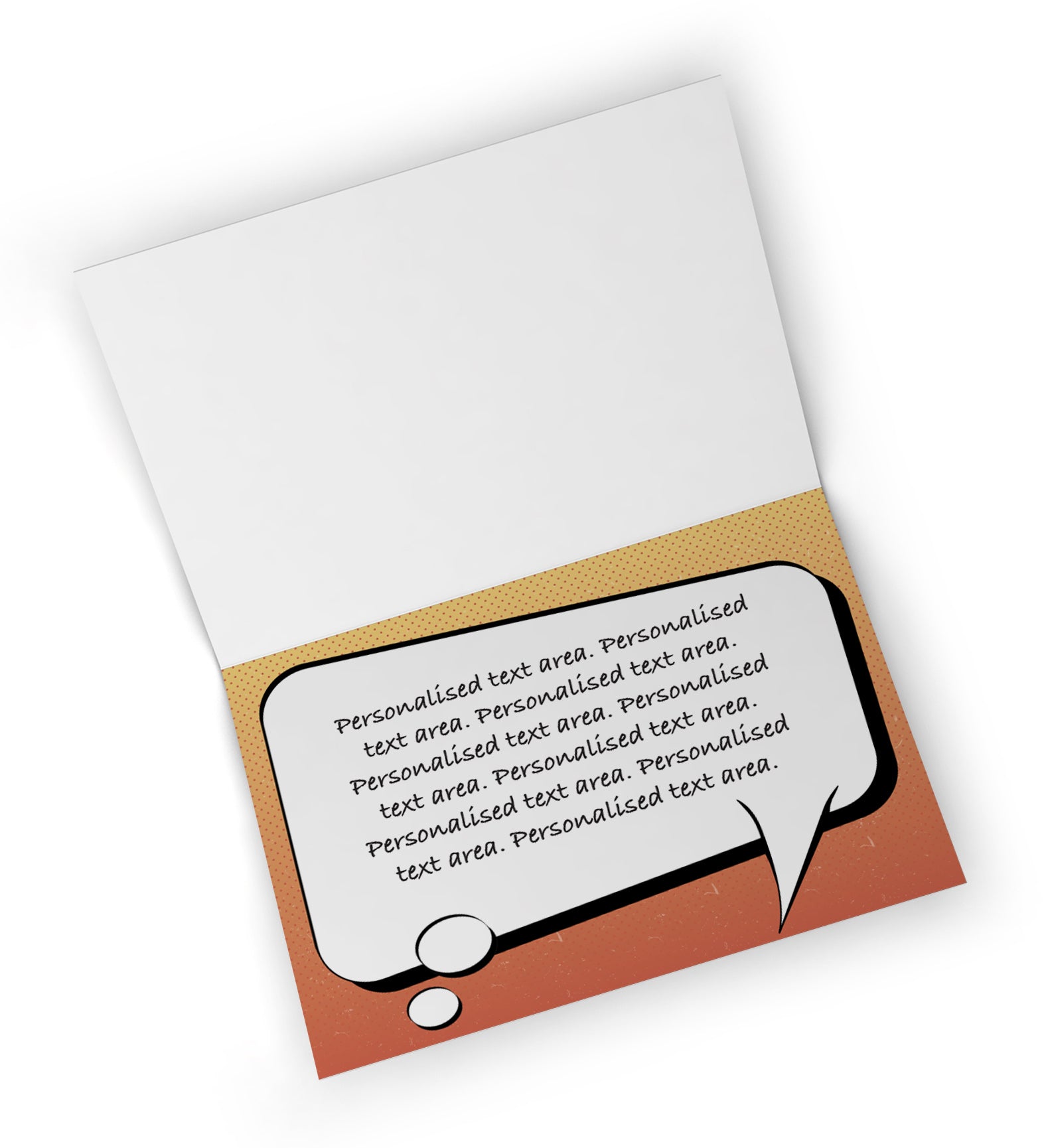 Giant Greeting Card Blank 019 - 90cm x 60cm