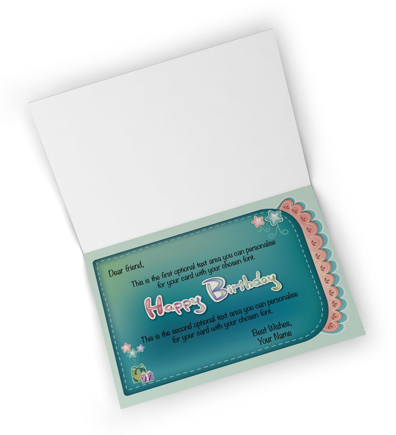 Giant Greeting Card Birthday 007 - 90cm x 60cm