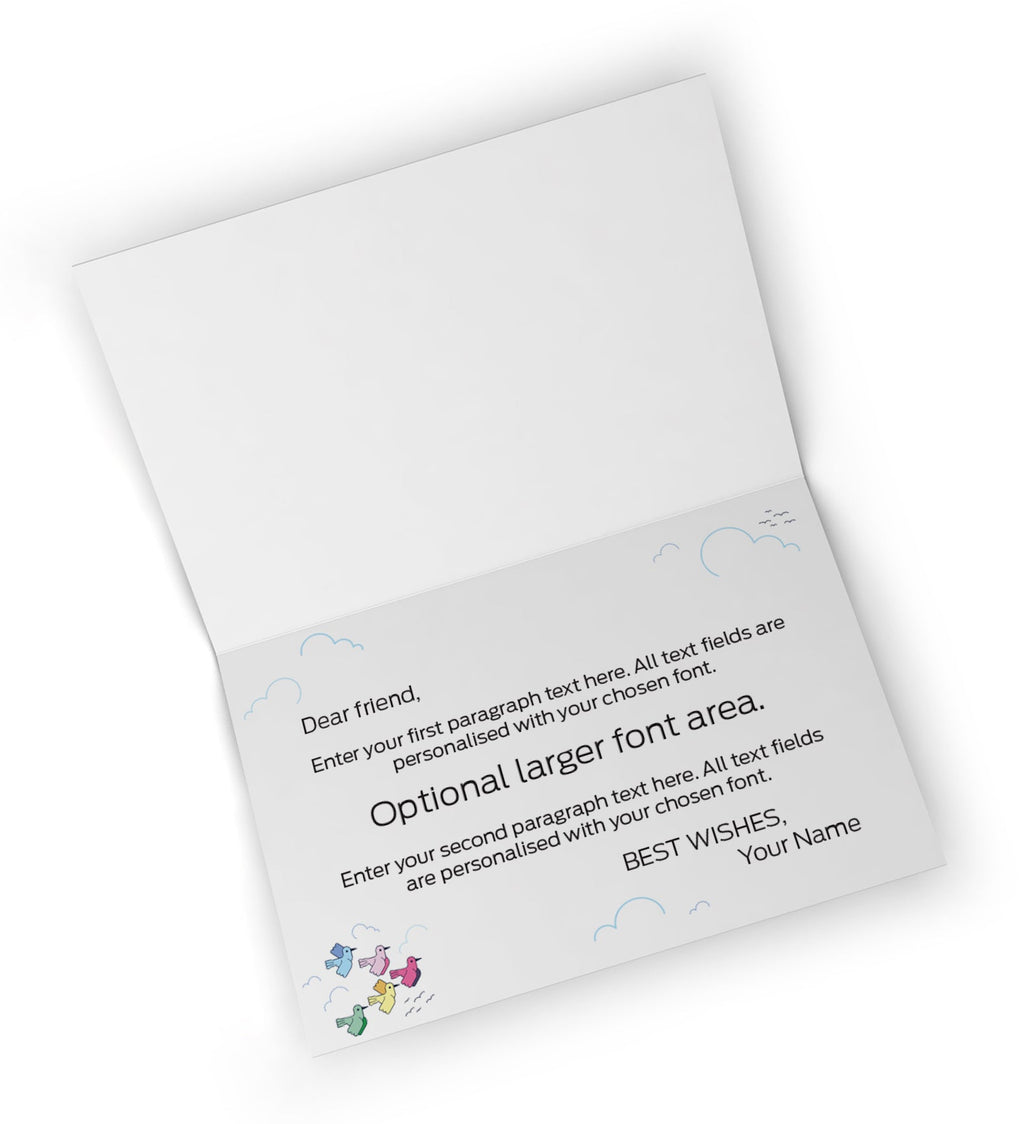 Giant Greeting Card 016 90cm x 60cm LifesizeCutouts