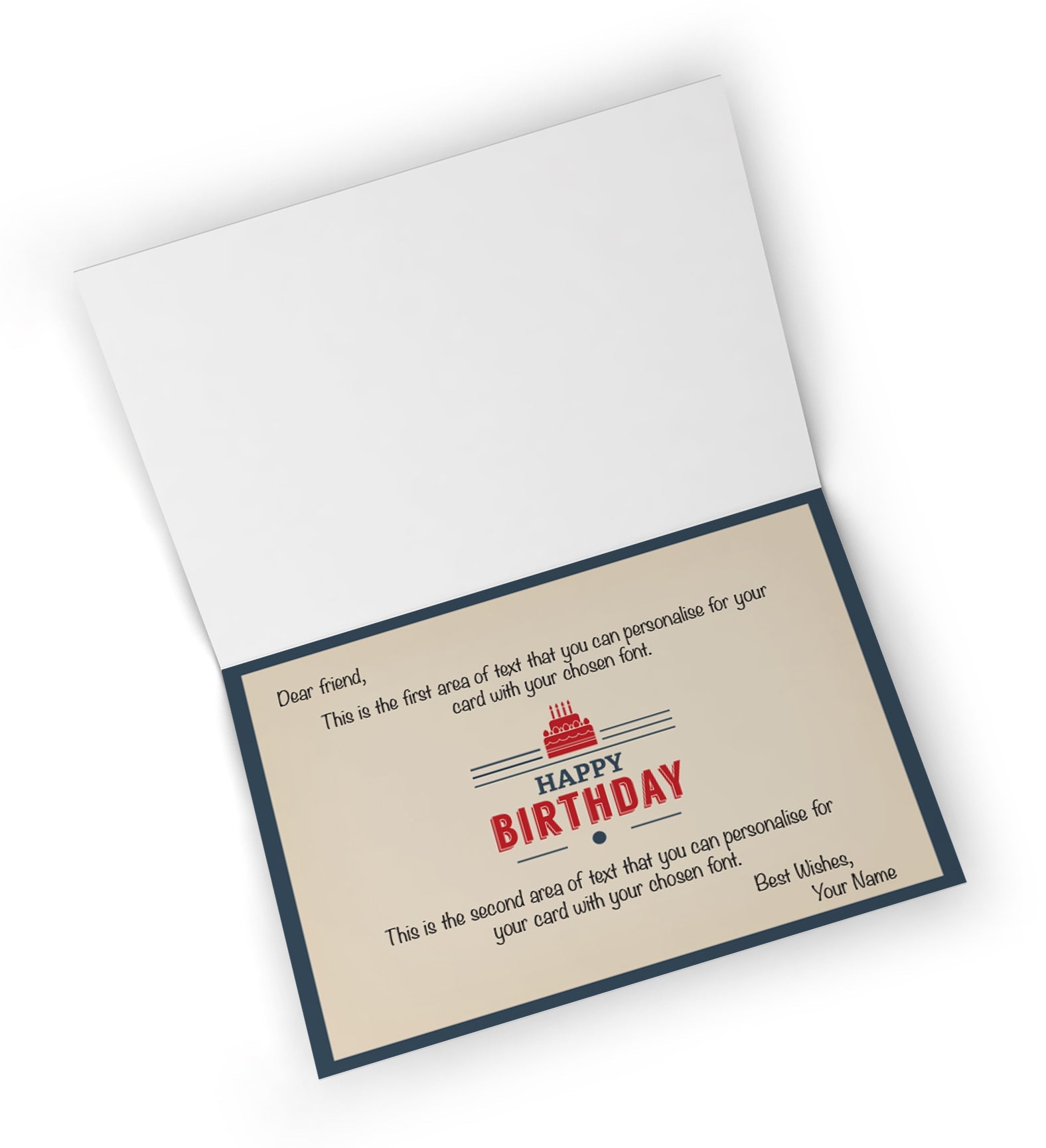 Giant Greeting Card Birthday 015 - 90cm x 60cm