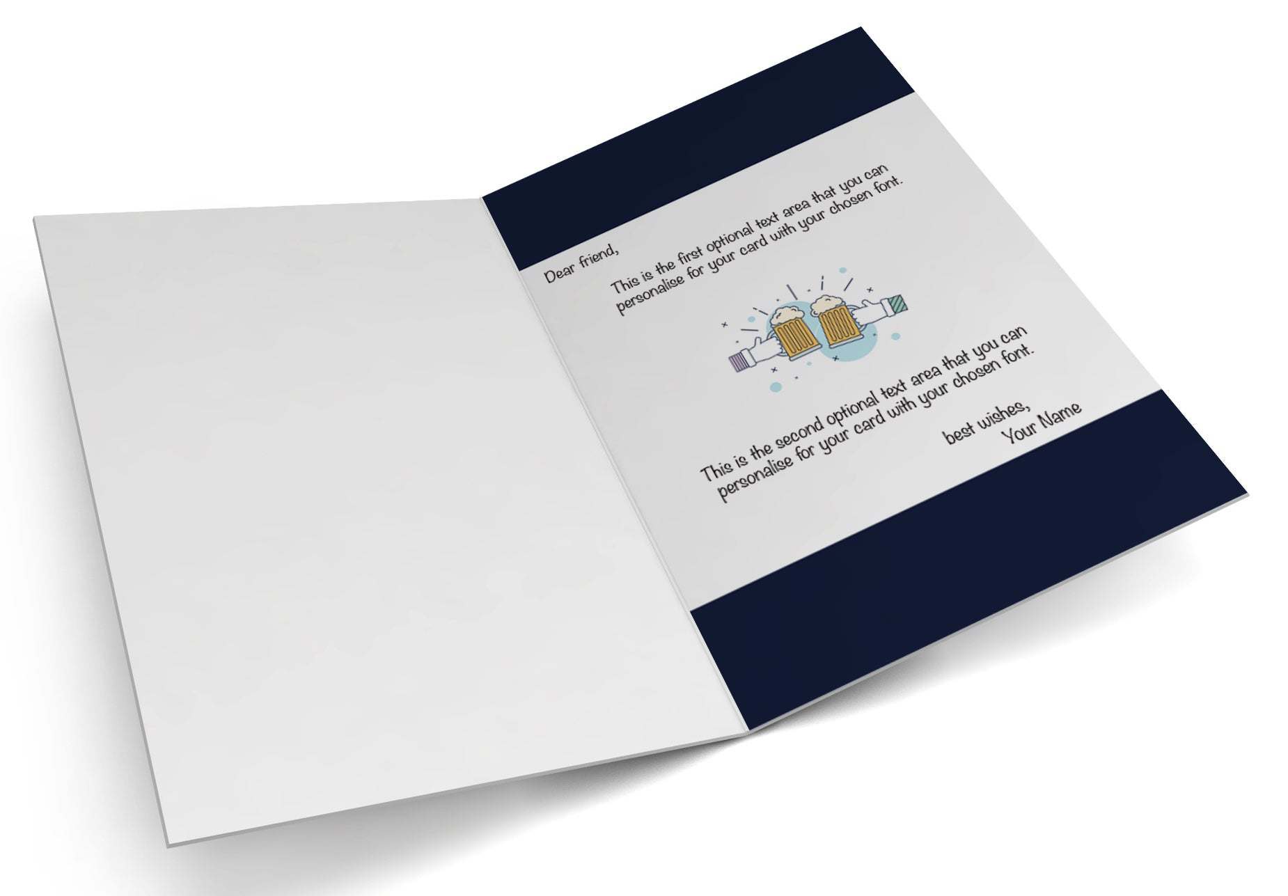 Giant Greeting Card Birthday 009 - 90cm x 60cm