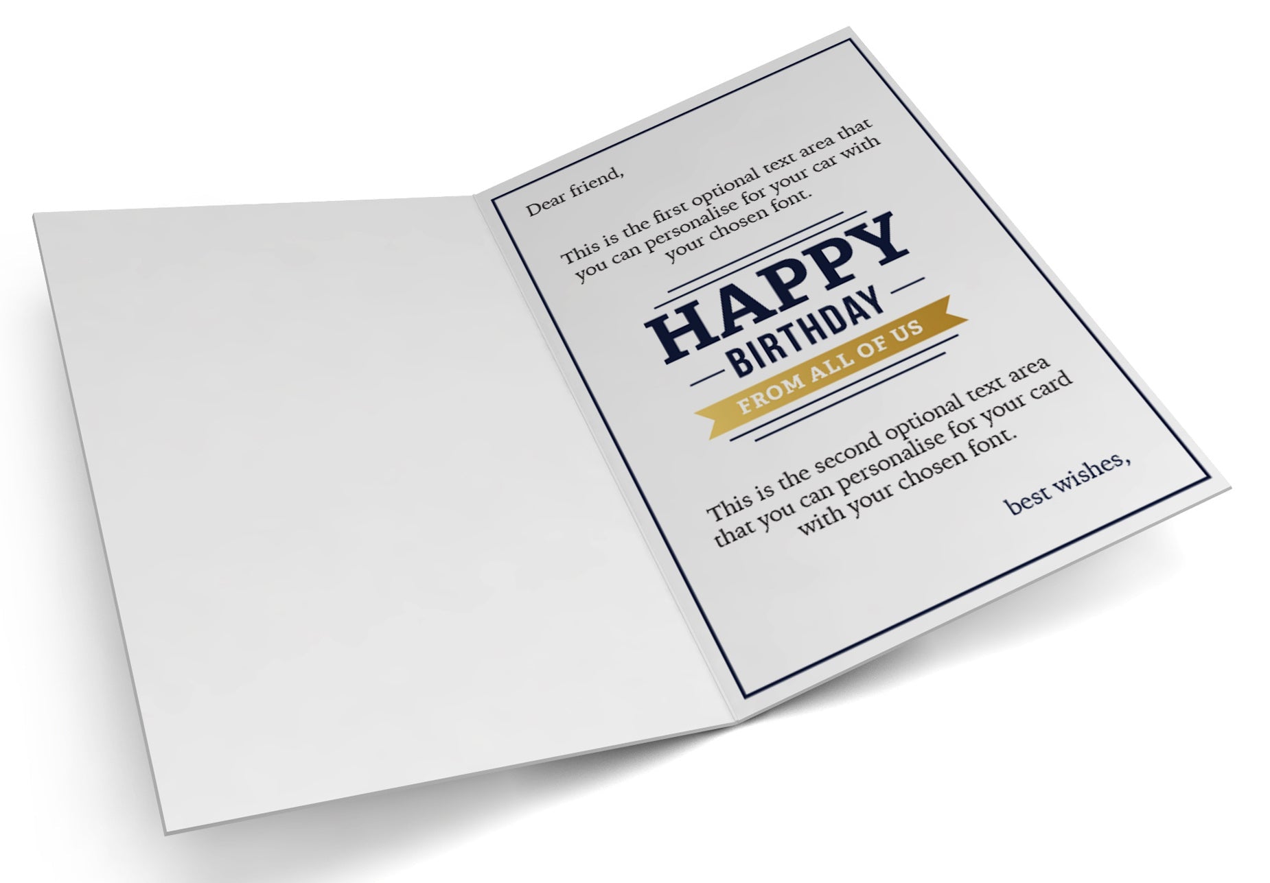 Giant Greeting Card Birthday 003 - 90cm x 60cm