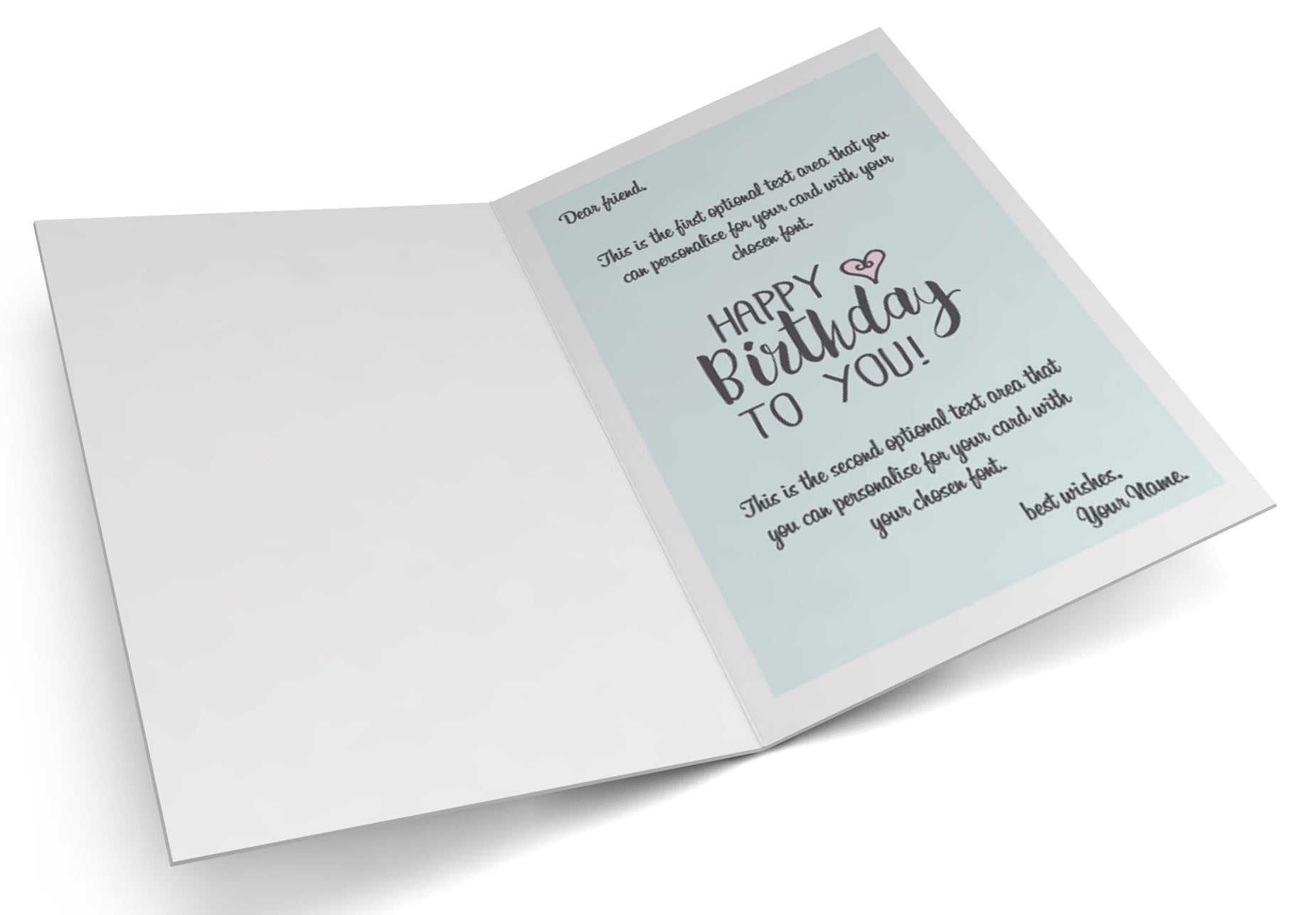 Giant Greeting Card Birthday 001 - 90cm x 60cm
