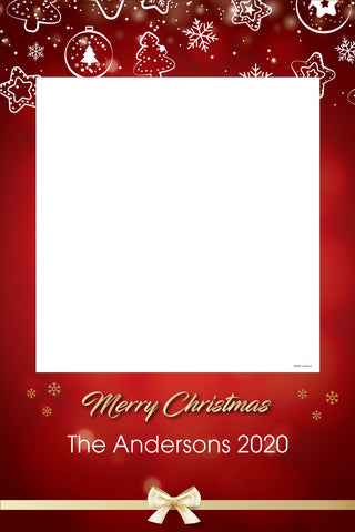 Christmas Season Theme 221 Selfie Frame Small - 90cm x 60cm