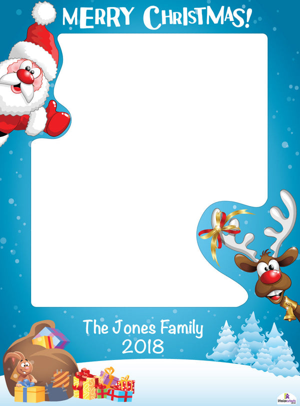 Christmas Season Theme 102 Selfie Frame - Large