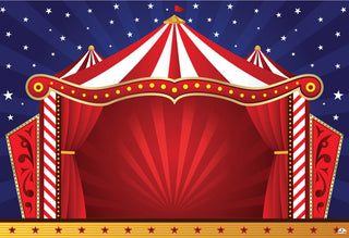 Circus Tent 279 Backdrop Banner - 2m H x 3m W approx