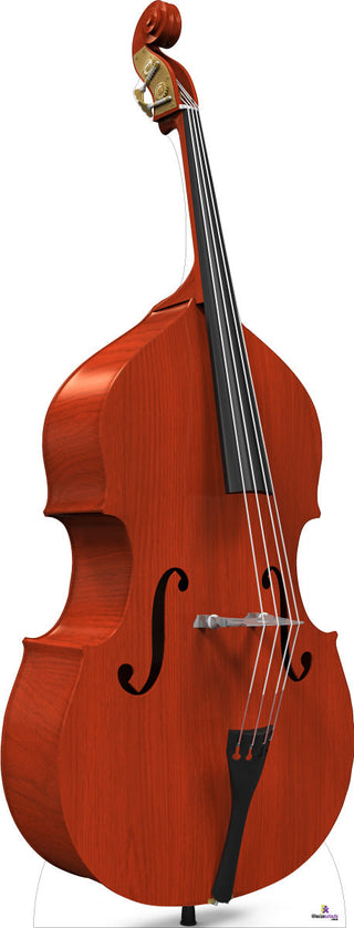 Double Bass Cardboard Cutout 437