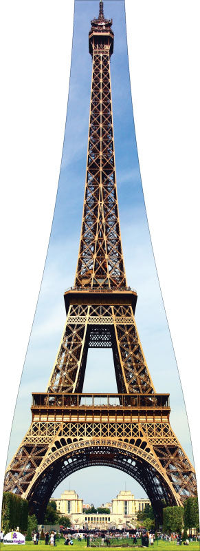 Eiffel Tower Cardboard Cutout