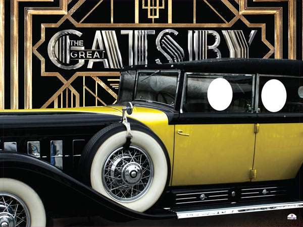 The Great Gatsby Yellow Car Standin