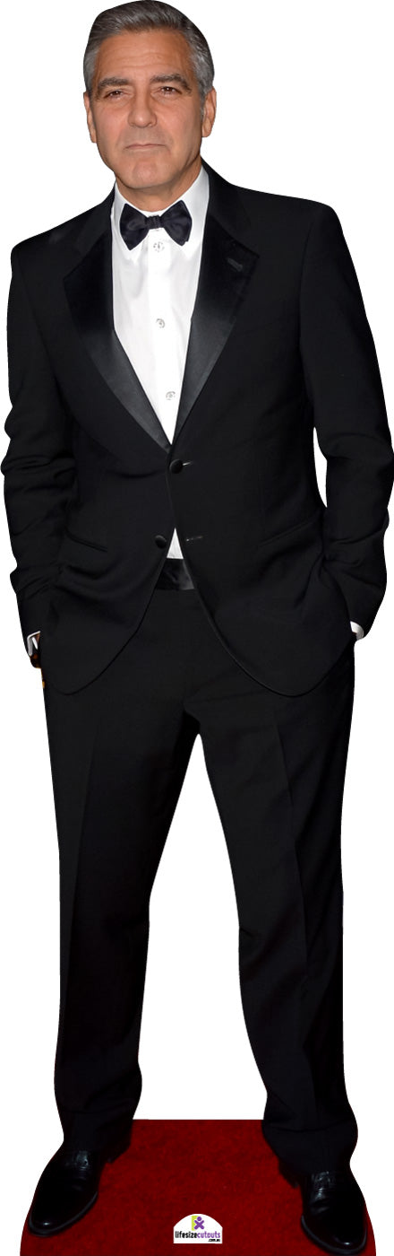 George Clooney Tuxedo 276 Cardboard Cutout