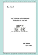 Giant Greeting Card Birthday 111