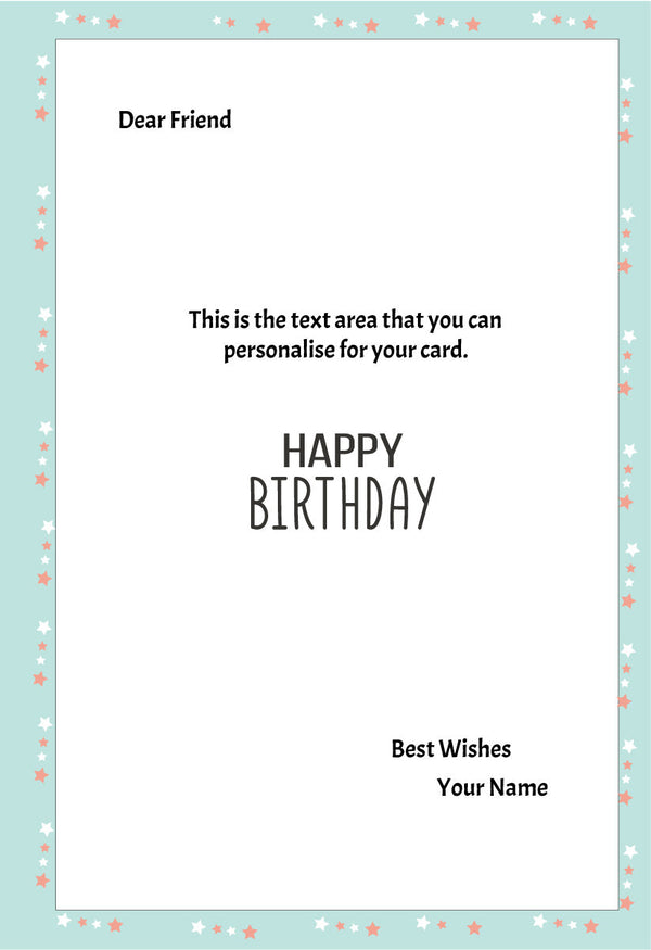 Giant Greeting Card Birthday 105