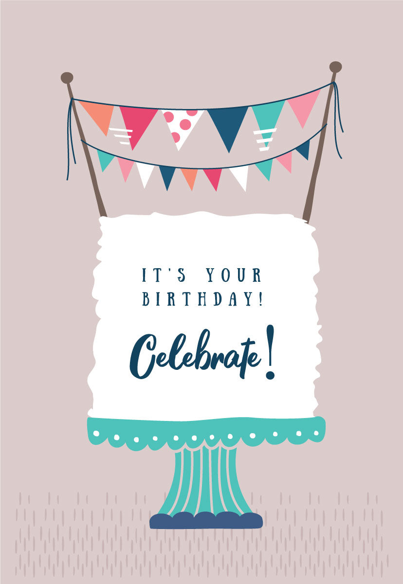 Giant Greeting Card Birthday 106 - 90cm x 60cm