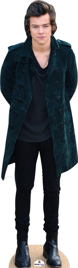 Harry Styles in Green Jacket 373 Cardboard Cutout