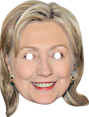 Hillary Clinton Celebrity Mask