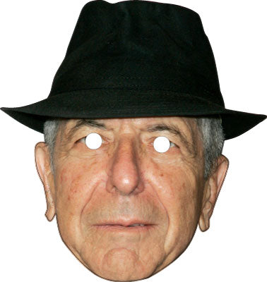 Leonard Cohen Celebrity Mask