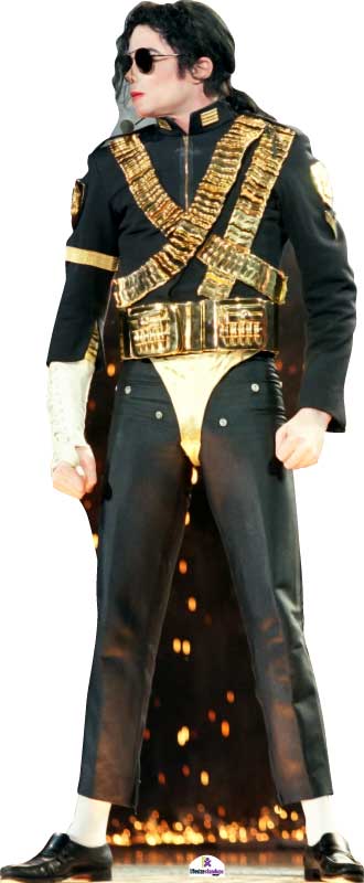 Michael Jackson 332 Celebrity Cutout