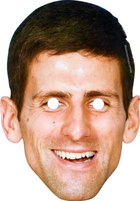 Novak Djokovic Celebrity Mask