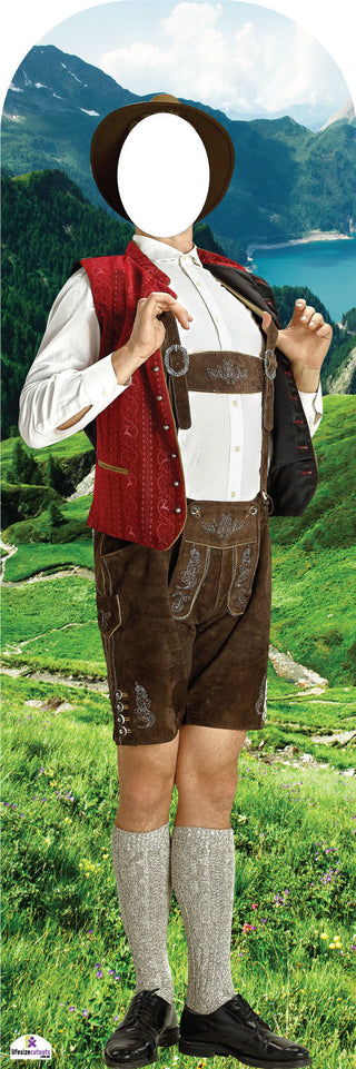 Oktoberfest Man 630 Cardboard Cutout Standin