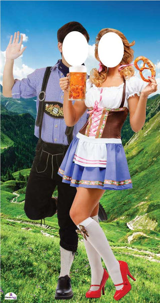 Oktoberfest Lifesize 2 Person Standin