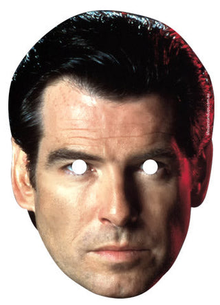 Pierce Brosnan James Bond Celebrity Mask