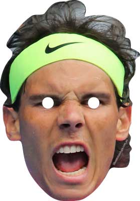 Rafael Nadal Celebrity Mask