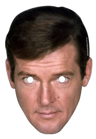 Roger Moore James Bond Celebrity Mask