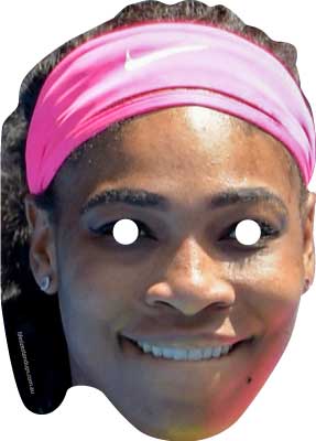 Serena Williams Celebrity Mask