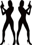 Spy Girl Duo Cardboard Cutout Package