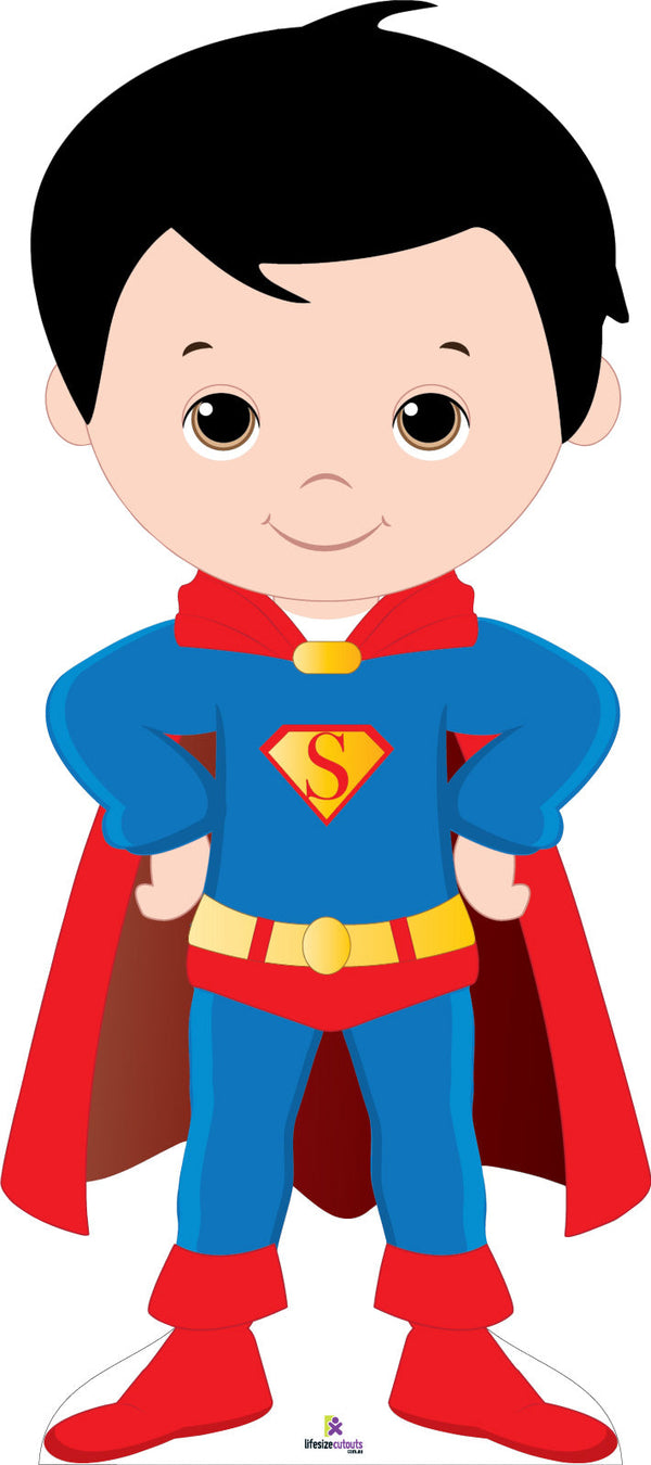 Superhero Boy 001 Cardboard Cutout