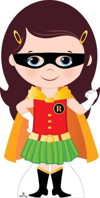 Superhero Girl 004 Cardboard Cutout