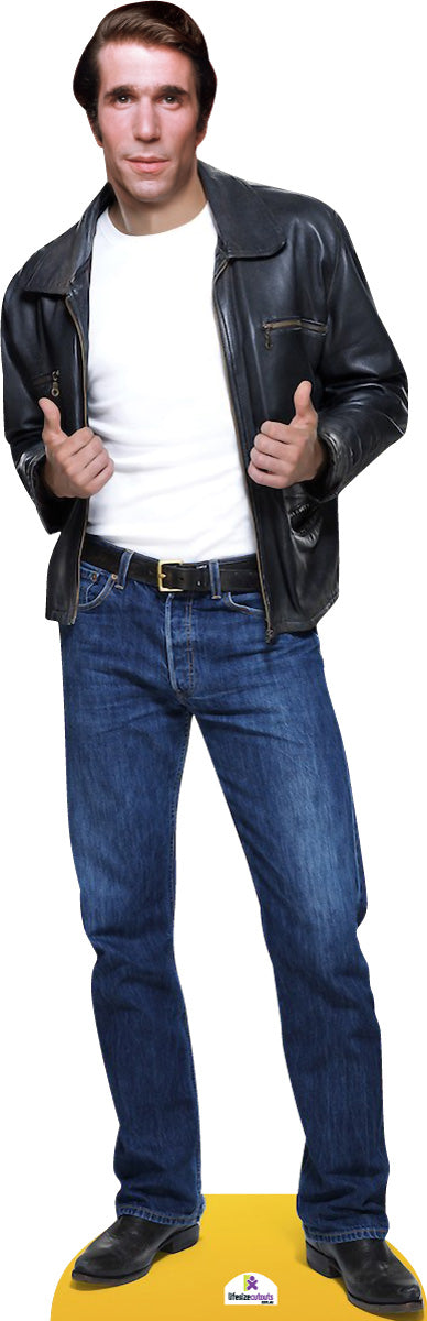 The Fonz Happy Days Cardboard Cutout