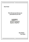 Giant Greeting Card Birthday 110