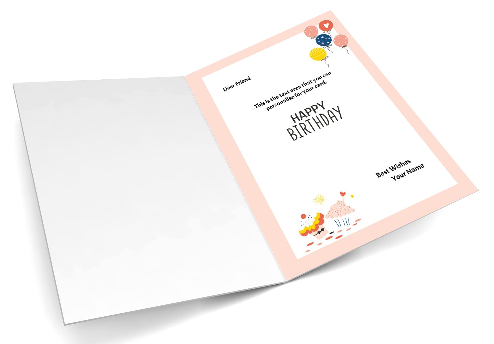 Giant Greeting Card Birthday 100 - 90cm x 60cm