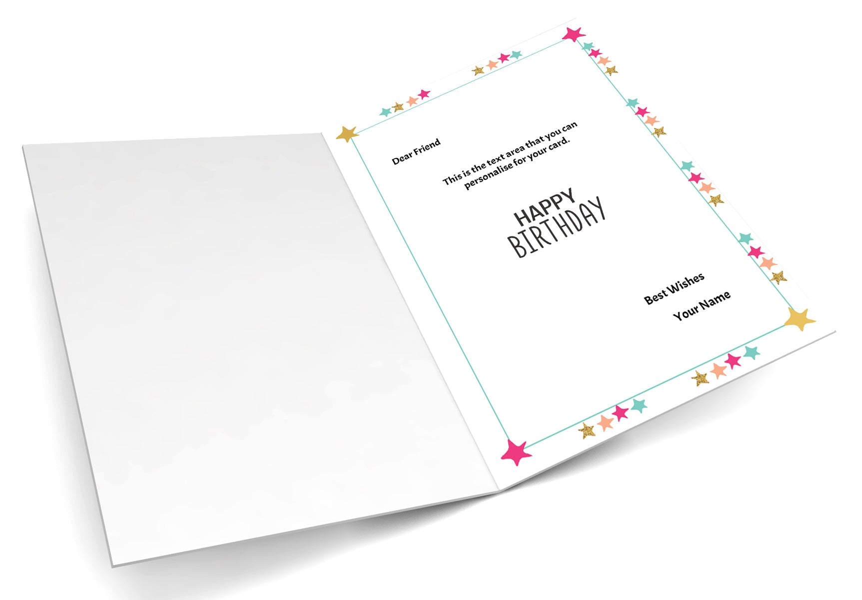 Giant Greeting Card Birthday 102 - 90cm x 60cm