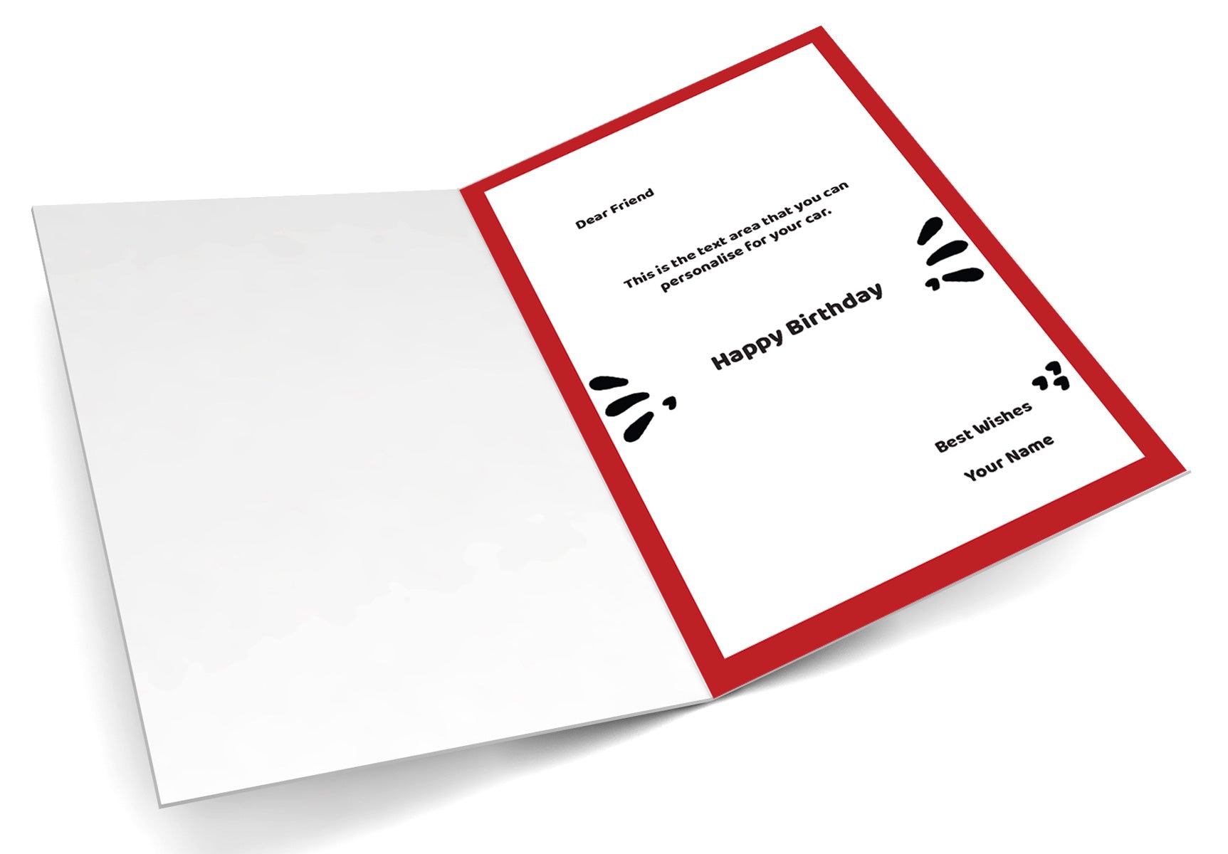 Giant Greeting Card Birthday 101 - 90cm x 60cm